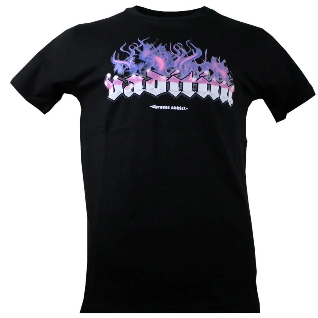 “Chrome Addict” T-Shirt Black