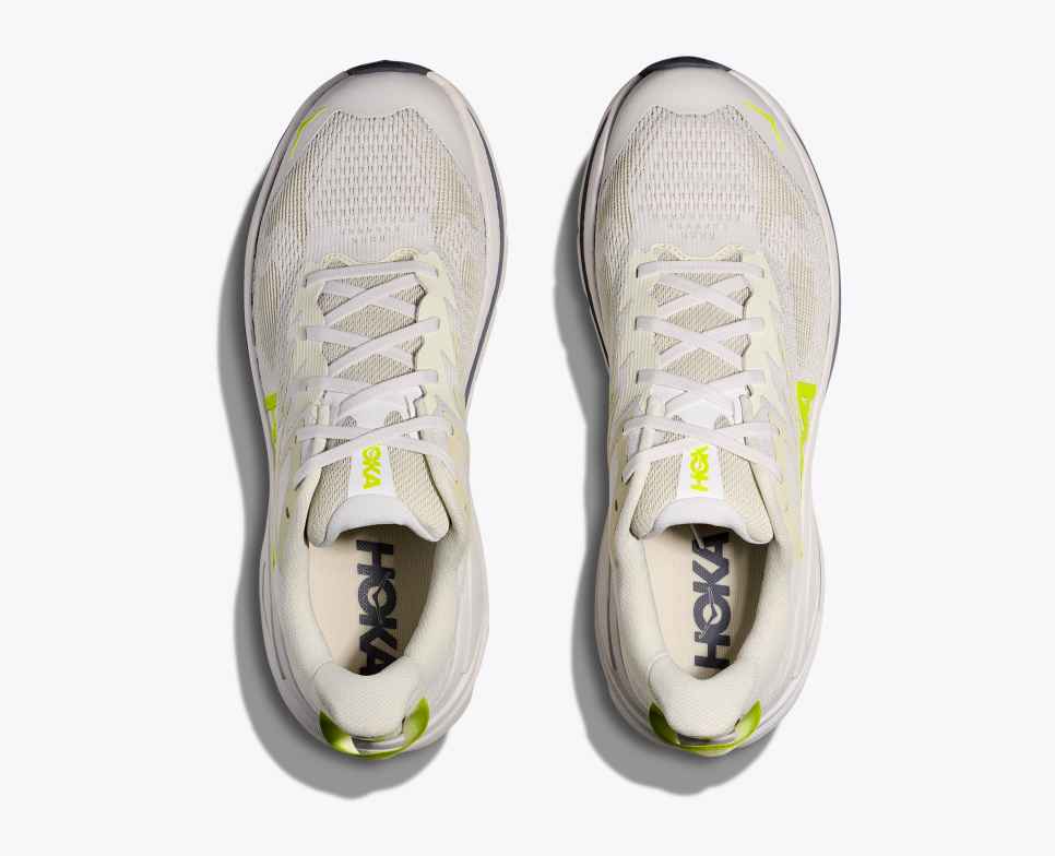 Challenger 8 White / Neon Hoka Citrus