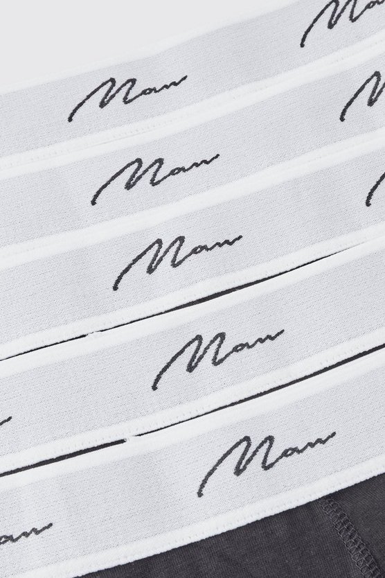 5er-Pack Man Signature Boxershorts