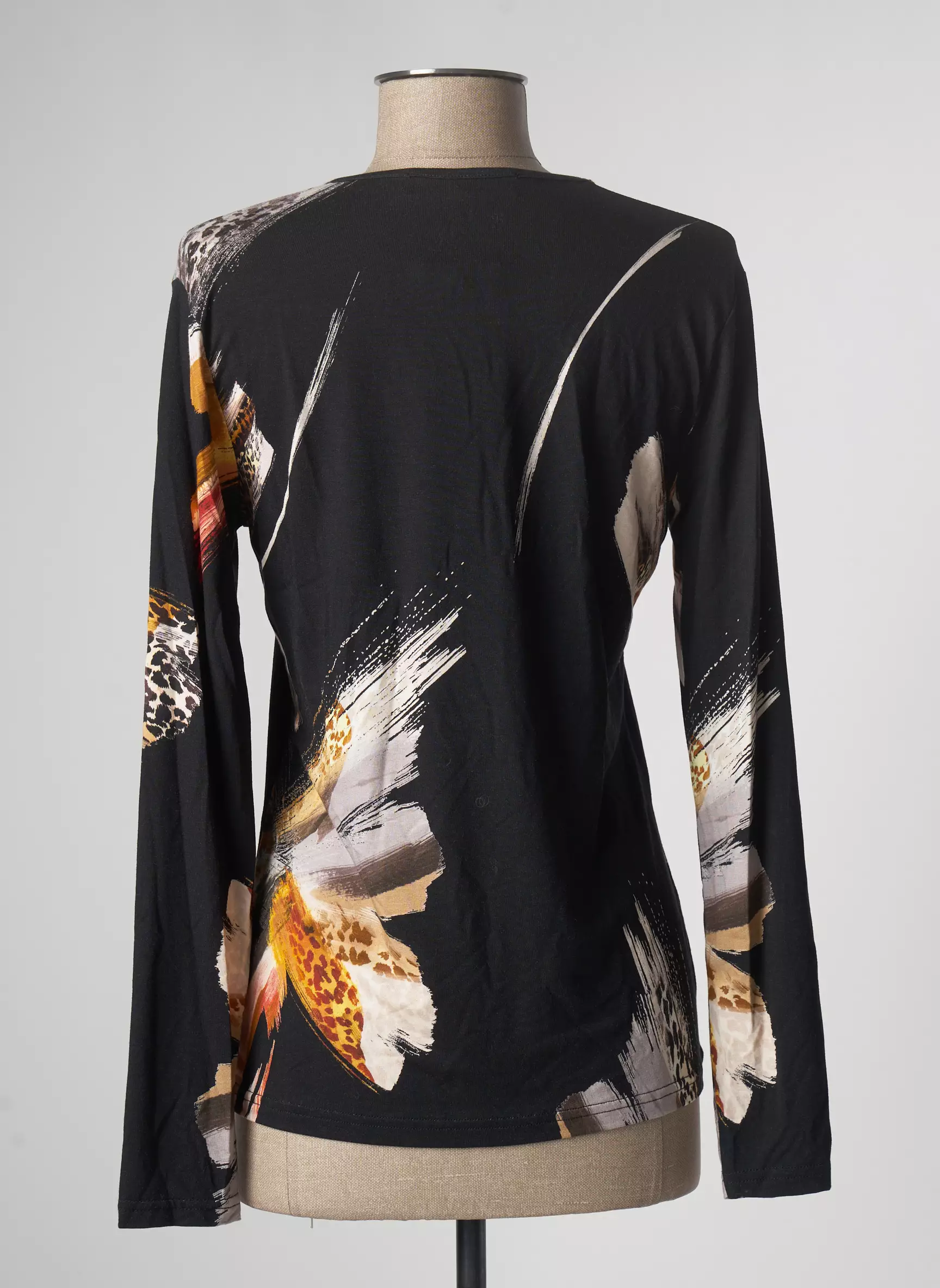 Quatre Vingt Jours Tops Femme couleur noir