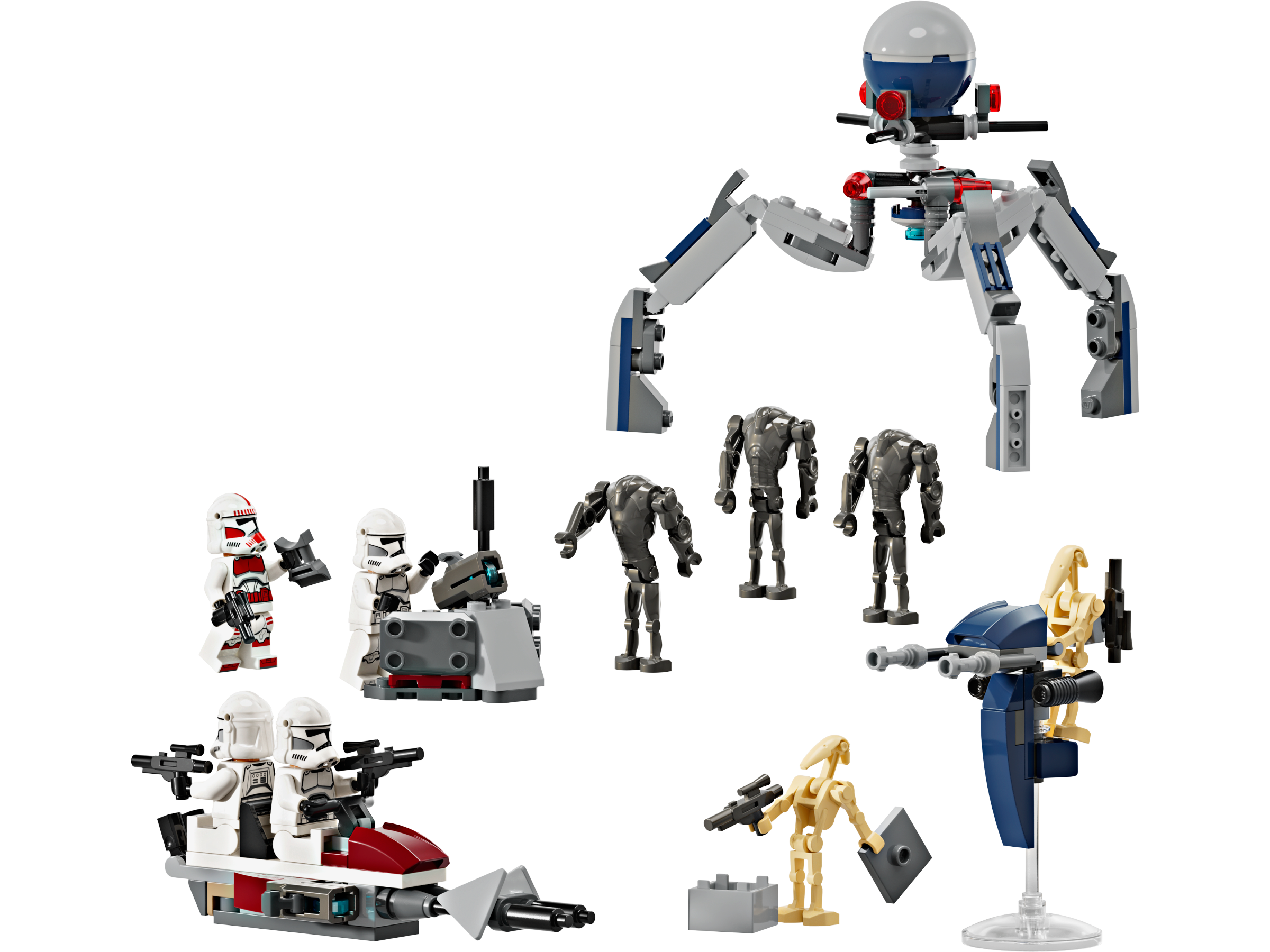 Clone Trooper™ & Battle Droid™ Battle Pack 75372