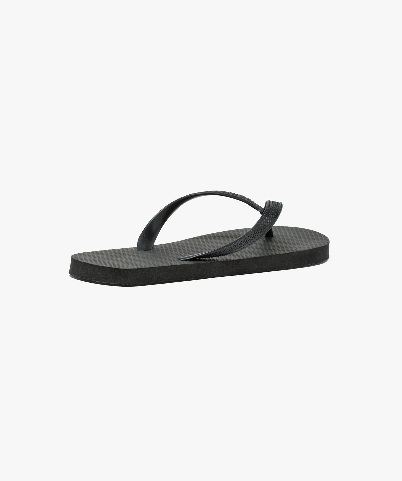 Tongs homme unies noir | GEMO
