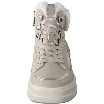 Tom Tailor Sneaker Bootie in beige
