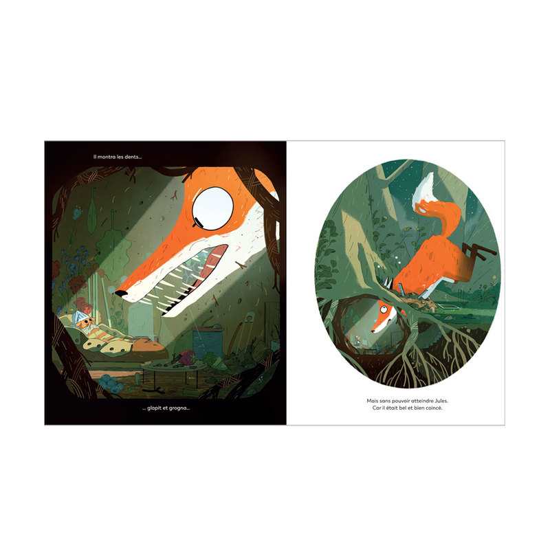 Livre Jules et le renard - L'école des loisirs