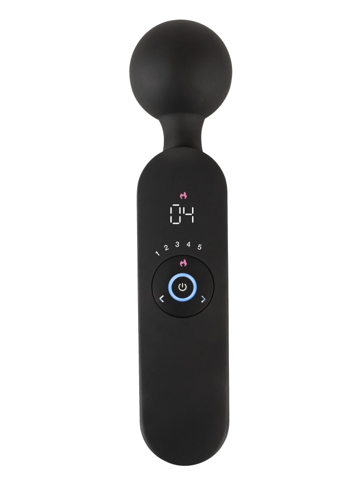 Couples Choice Massagestab wand vibrator with 3 Attachments in schwarz günstig kaufen 21,5 cm