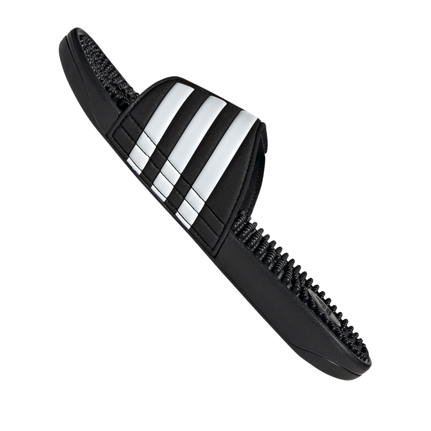 adidas Adissage Badelatsche Schwarz Weiss