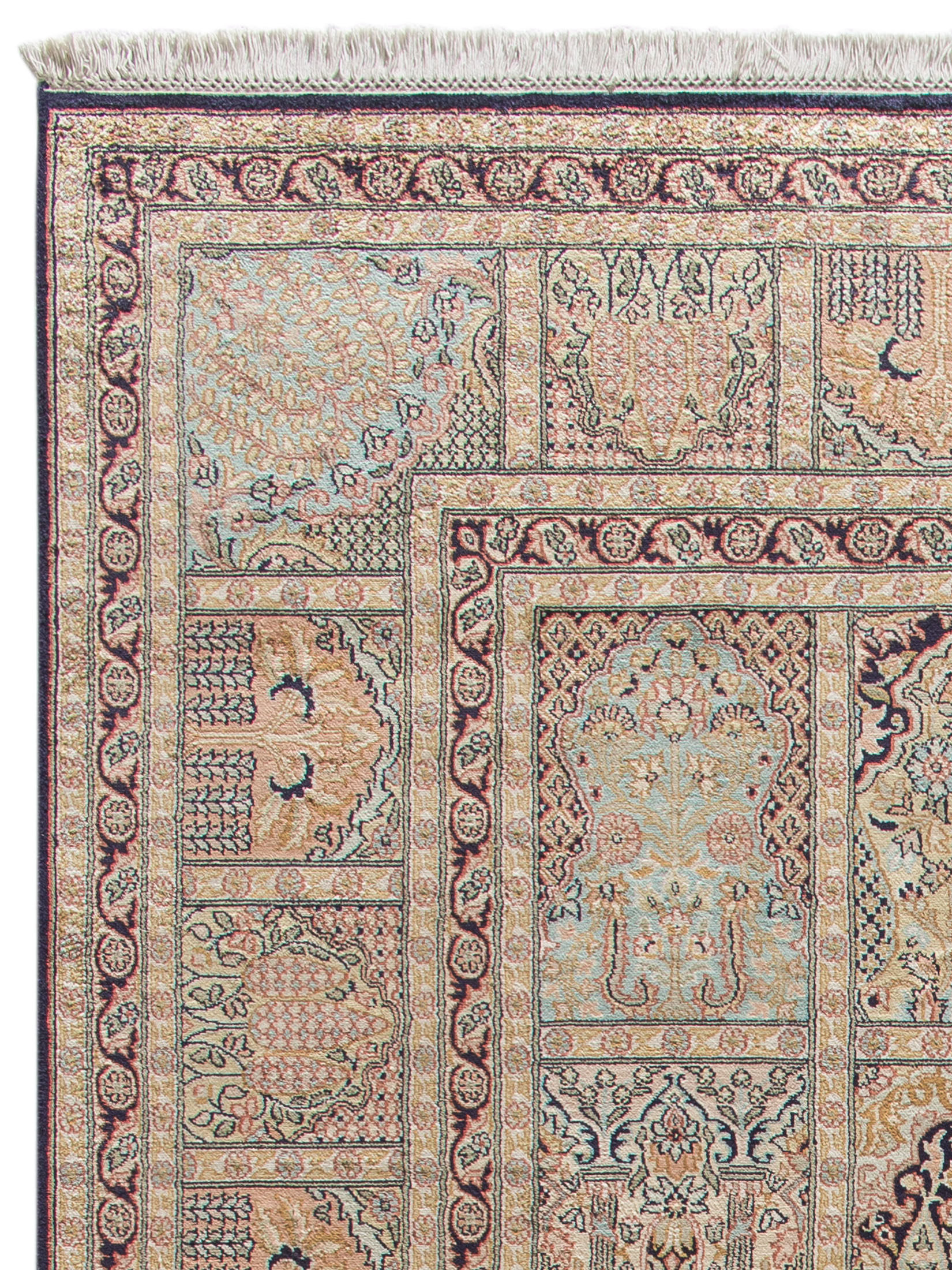 Kaschmir Seide 18/18 ca. 244 x 306 cm, Unikat / Einzelstück