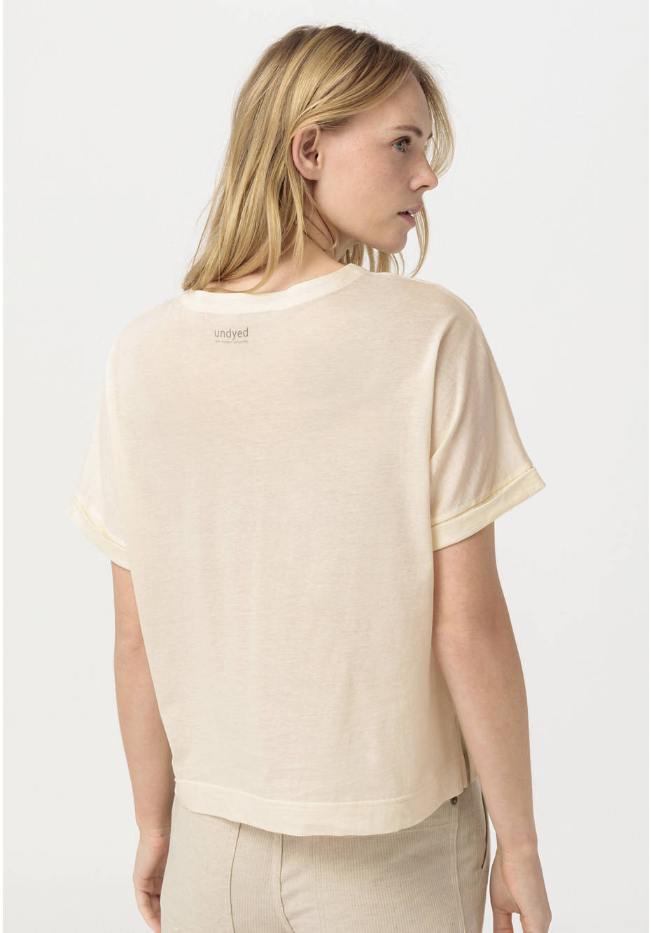 Kurzarm-Shirt aus reiner Bio-Baumwolle
