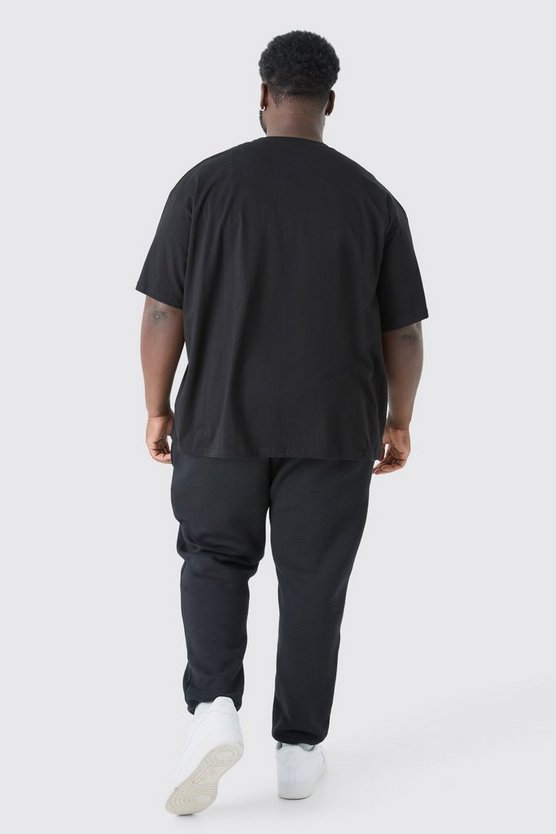 Plus 2er-Pack Oversize T-Shirts