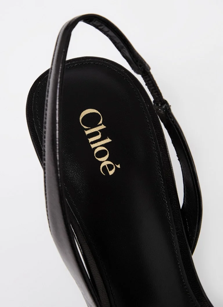 Chloé Marcie goatskin slingback