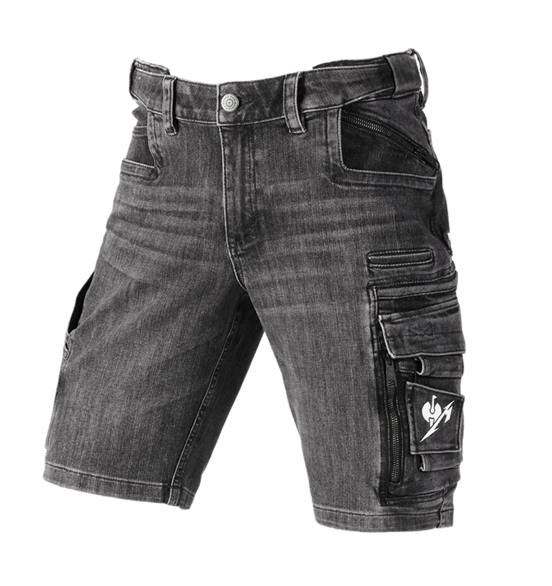 Metallica denim shorts