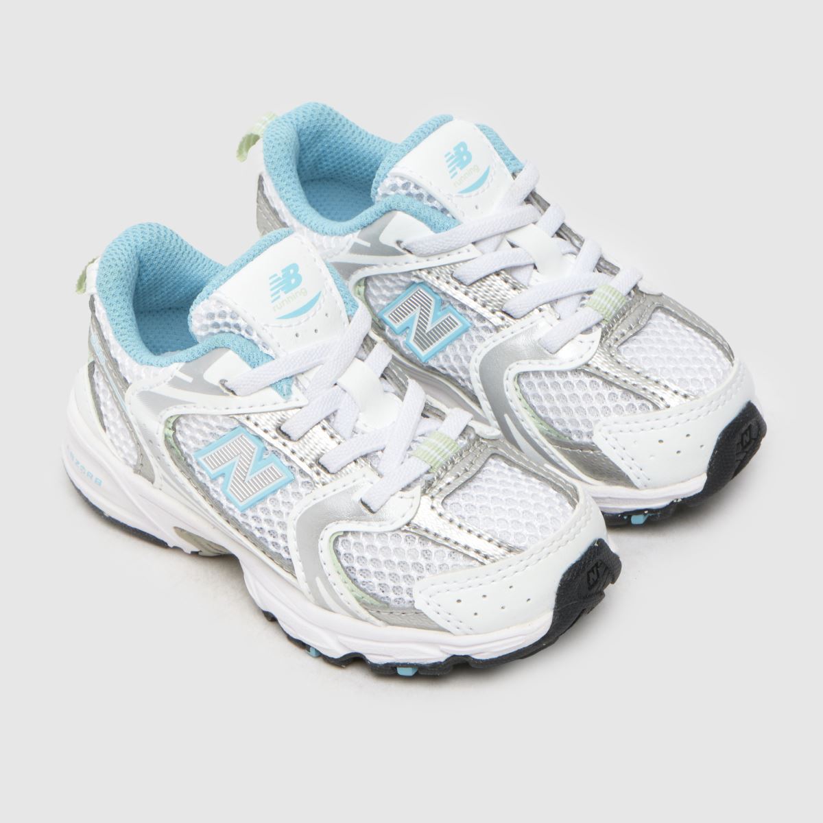 New Balance fehér és kék 530 kisgyermek cipő