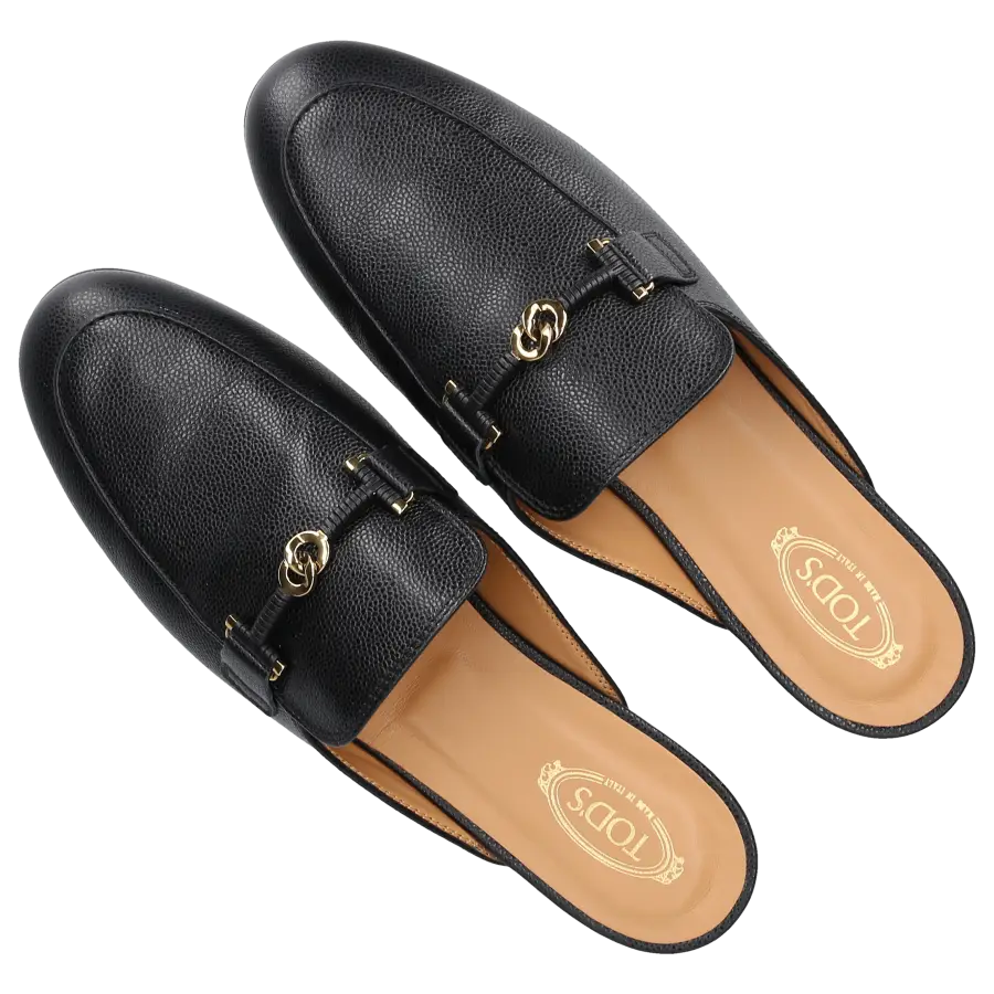 Tod's - Pantoletten XXW79A0IF40SZOB999 Kalbsleder - schwarz