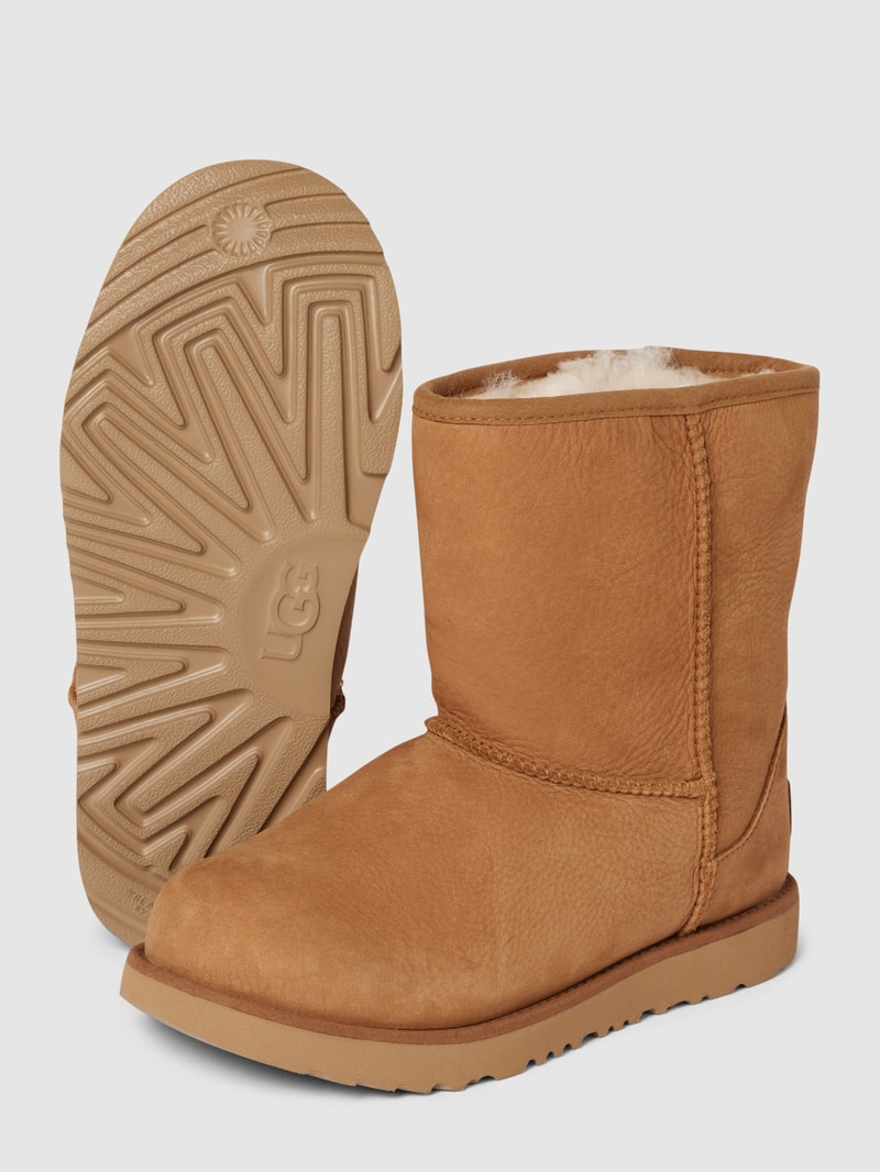 Boots mit Teddyfutter Modell 'CLASSIC' in camel