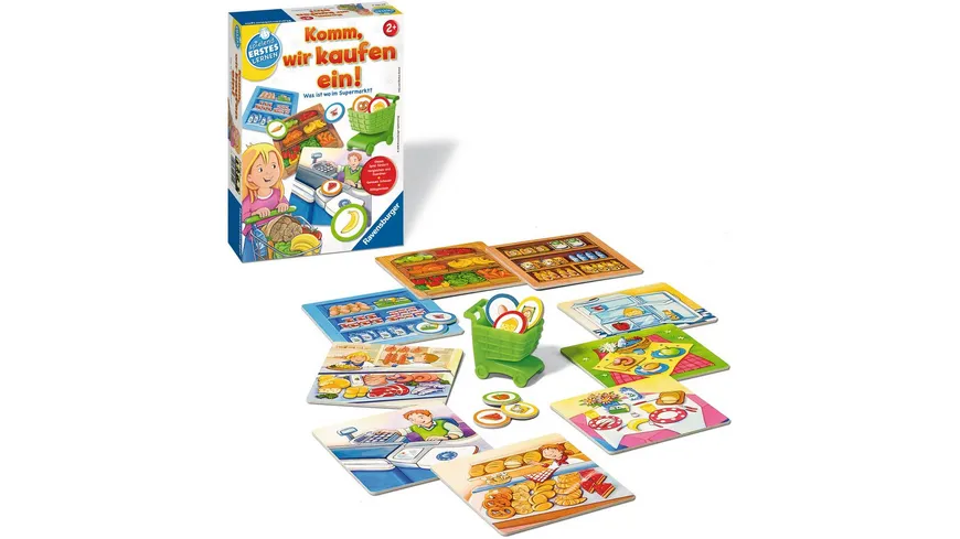 Ravensburger Spiel - Lernspiele - Komm, wir kaufen ein!