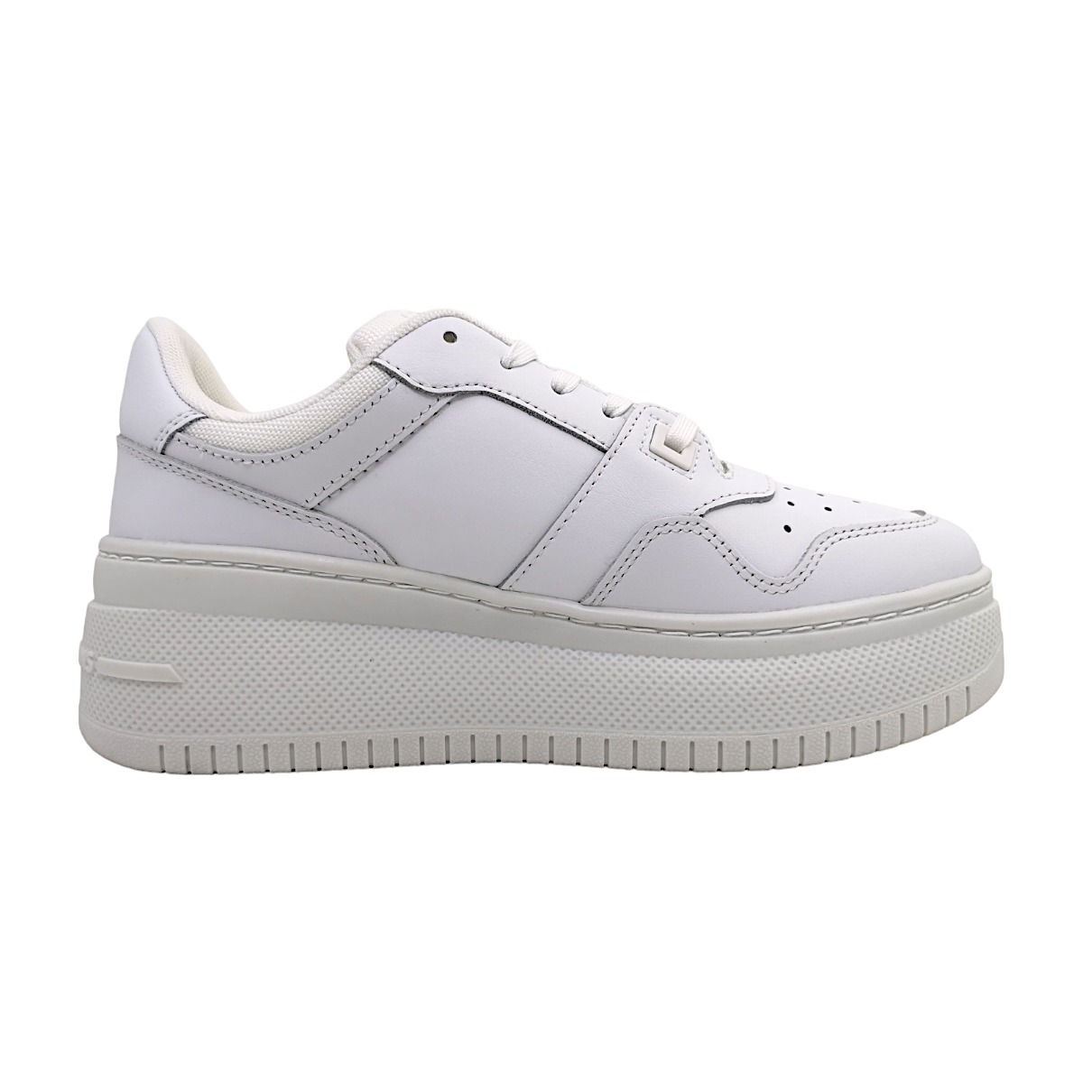 Tommy Hilfiger TJW RETRO BASKET FLATFORM EN0EN02506YBS Weiß YBS White