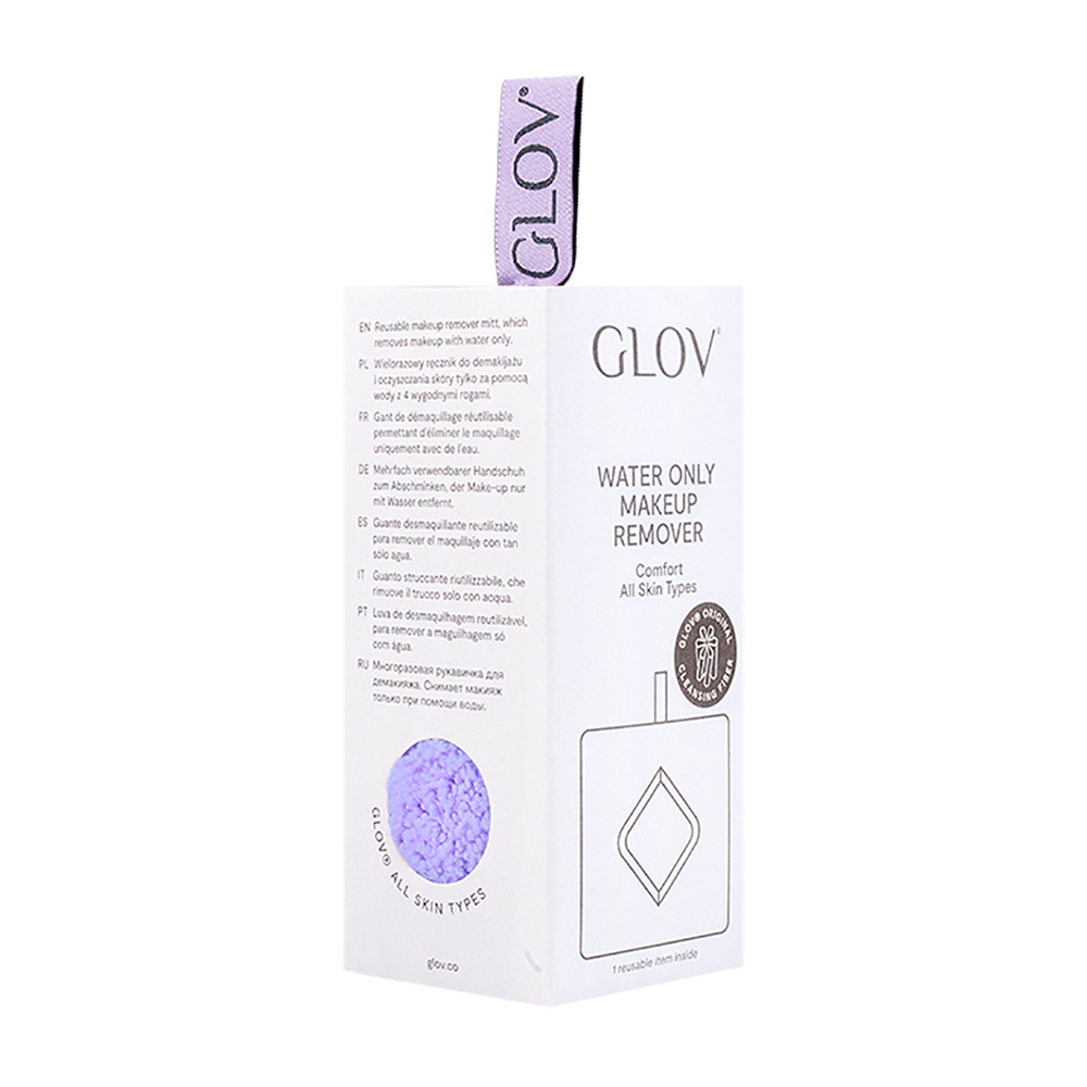 glov Comfort Very Berry gant démaquillant Comfort