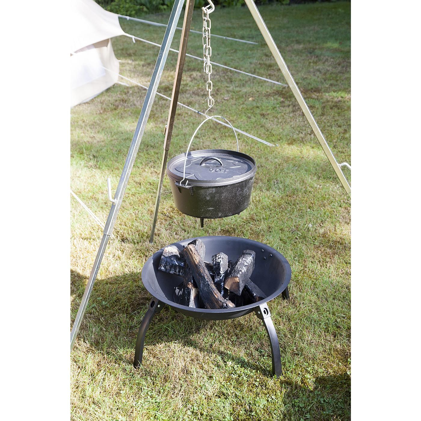 Bo-Camp Urban Outdoor Dutch Oven 9QT Gusseisenpfanne