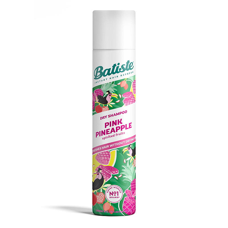 Batiste Tørrshampoo 200 ml, Pink pineapple Batiste