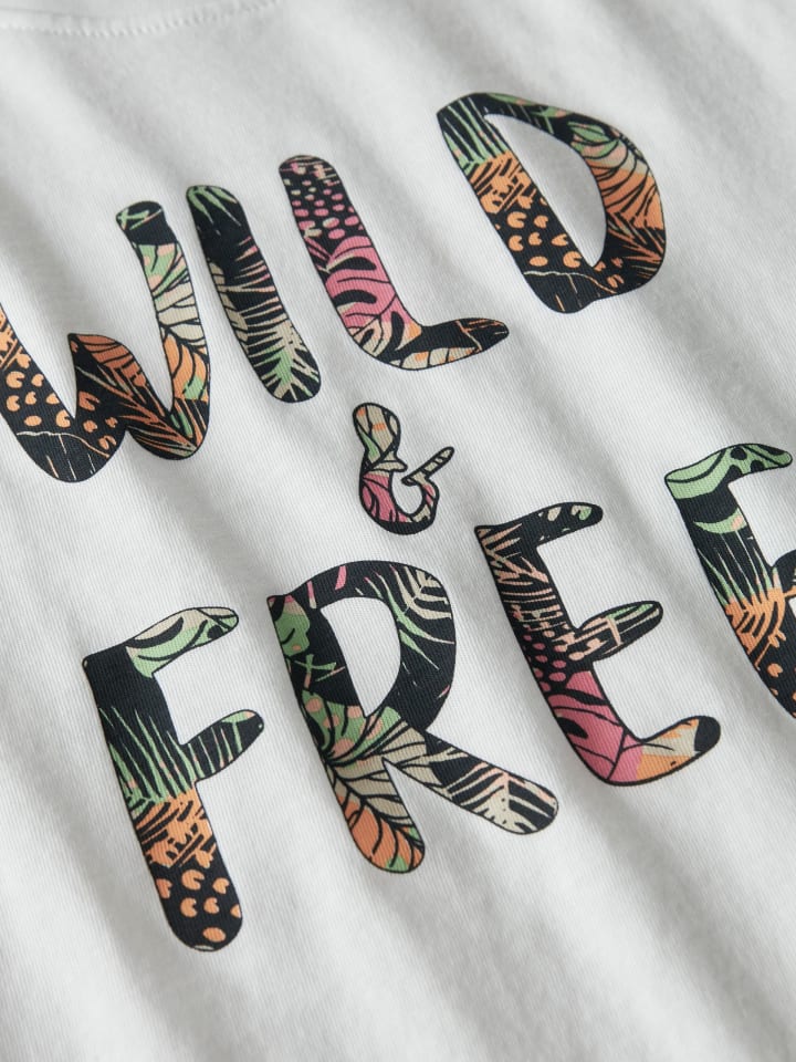 name it T-Shirt  NKFVANAYA S/S TOP in bright white günstig kaufen