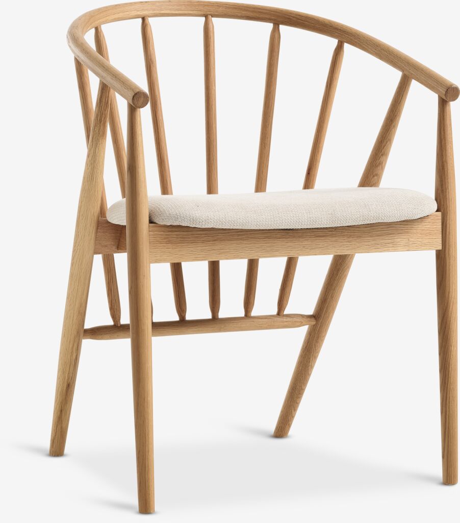 ARNBORG ARNBORG oak/white dining chair