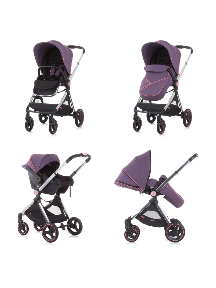 Chipolino Kinderwagen Elite 3 in 1 in lila günstig kaufen onesize