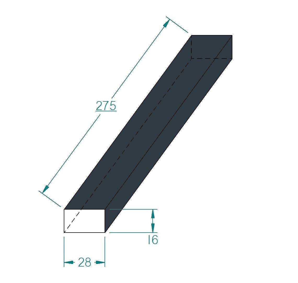 Clamaro Wandpaneel Wandpaneel Lamellenwand Akustik Paneel mit und ohne Filz 28x16mm, (Eiche Catania ohne Filz)