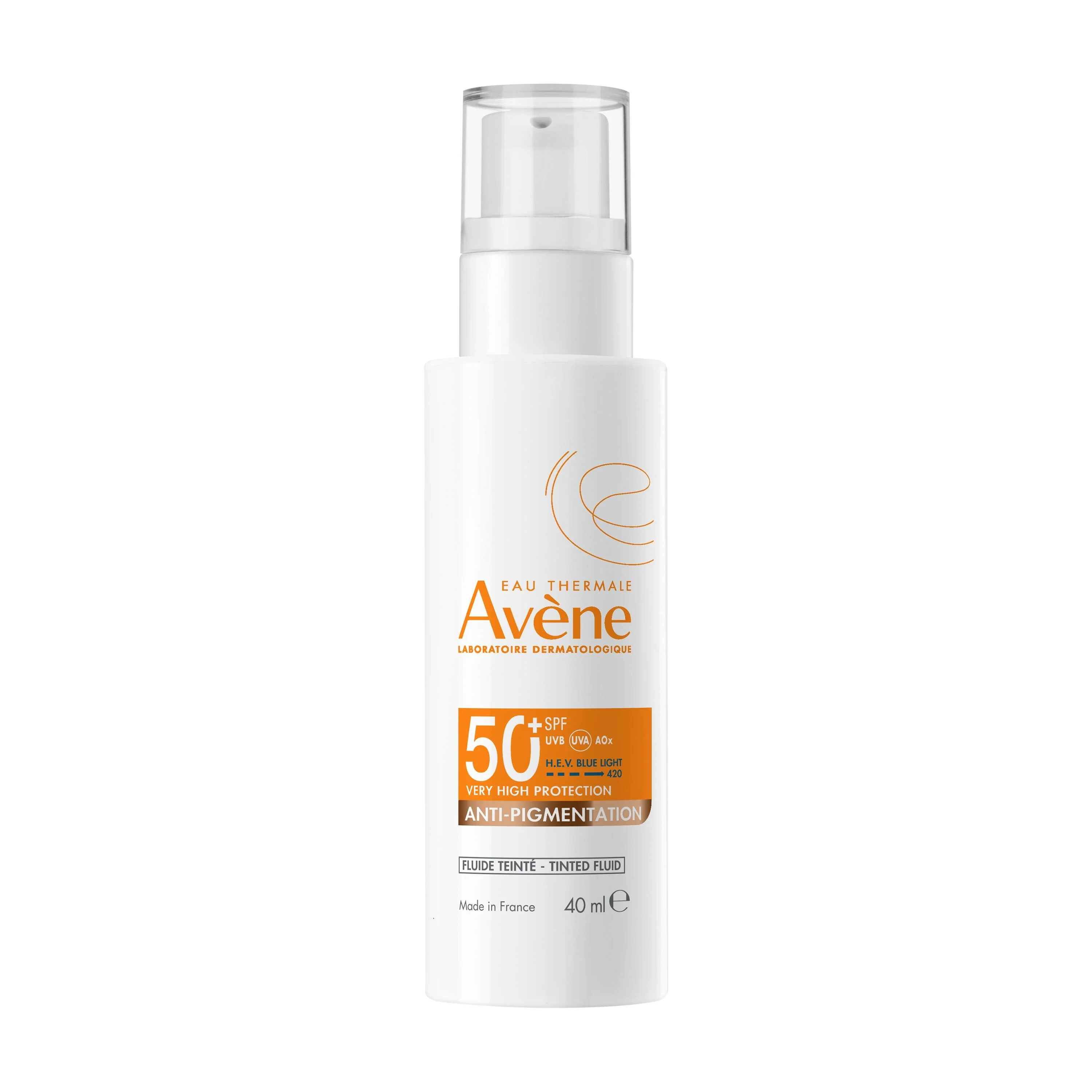 Suncare Anti-Blemish Fluid SPF50+ - Magas védelemmel ellátott arcra való fényvédő.