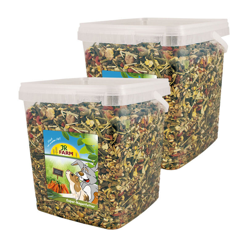 JR Farm Hauptfutter JR Farm Super-Nagerfutter 2x2,5 kg