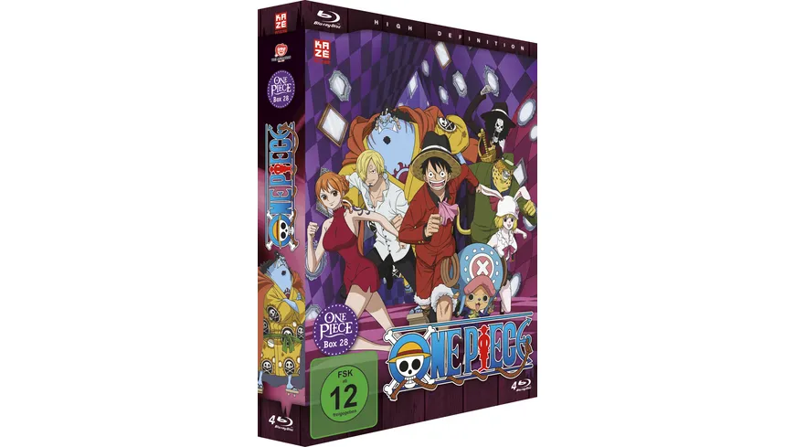 One Piece - TV-Serie - Box 28 (Episoden 829-853)  [4 BRs]