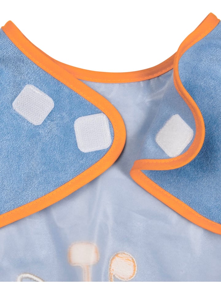 Playshoes Ärmel-Lätzchen Langarm in Blau günstig kaufen onesize