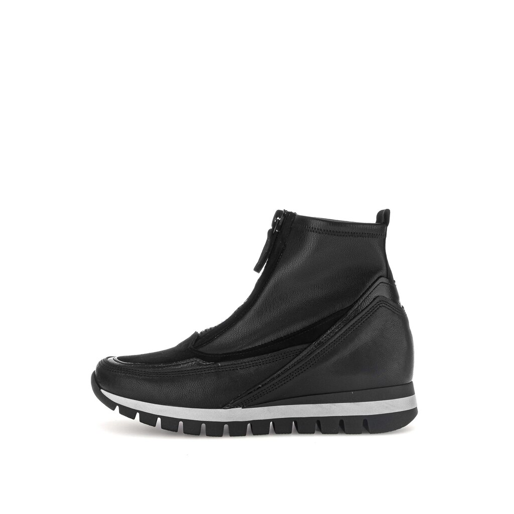 Gabor comfort Sportliche Stiefelette schwarz