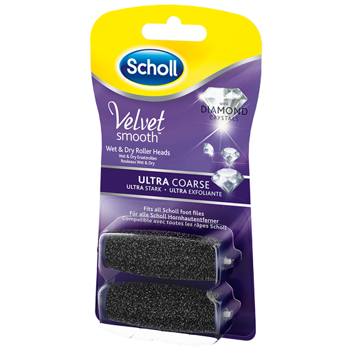 SCHOLL Velvet smooth Pedi Ersatzrollen ultra stark  2 St