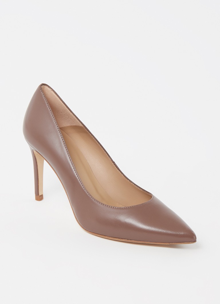 L.K.Bennett  Floret pump van leer
