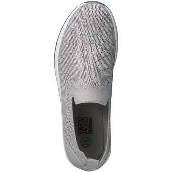 NONAMES Slip On Sneaker in grau