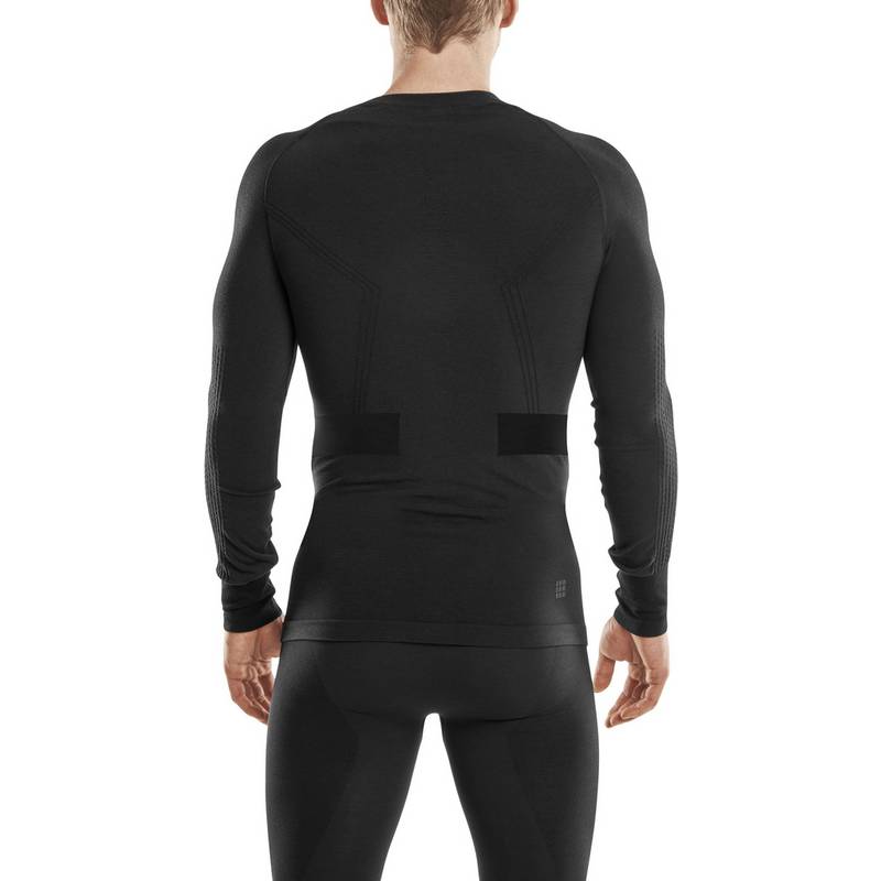 CEP Merino Base Shirt Skiing Longsleeve Skishirt Herren
