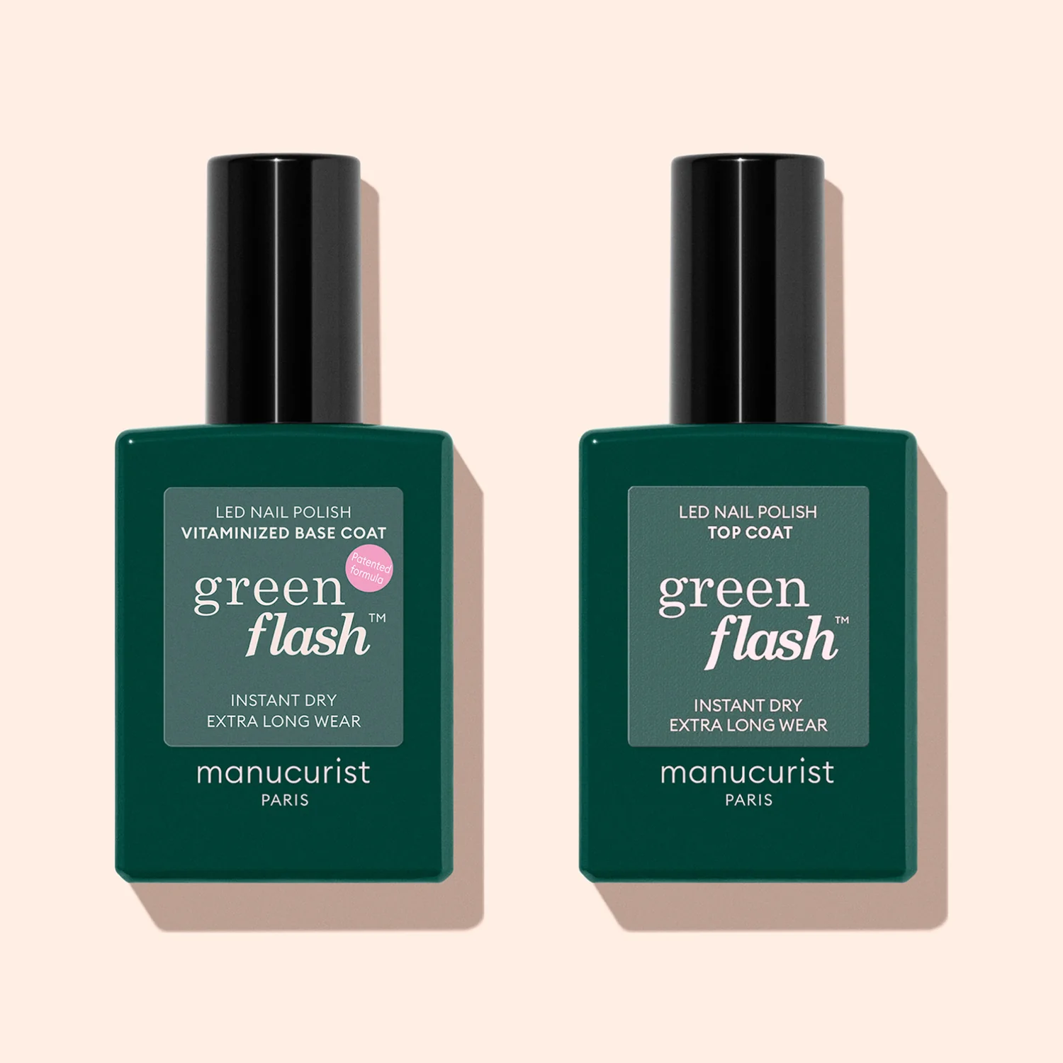 Poltrajni LED Green Flash™ - 15 ml Green Flash™ osnovni premaz, obogaten z vitamini