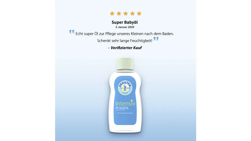 Penaten intensiv Pflegeöl 200 ml