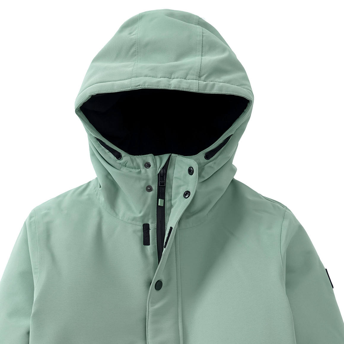 Kinder Schneejacke mit Schneefang