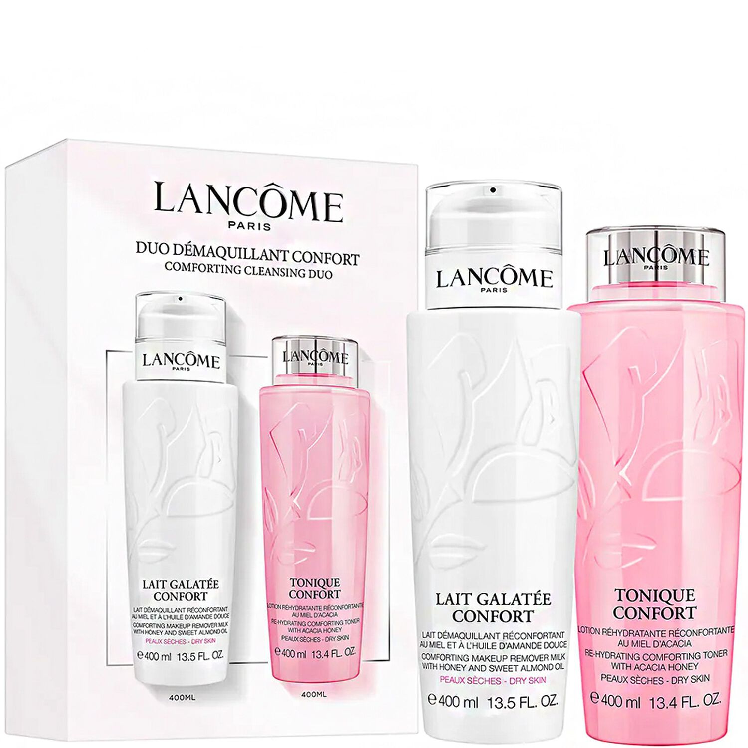 lancôme Jumbo Confort Coffret Lait Démaquillant & Tonique Confort