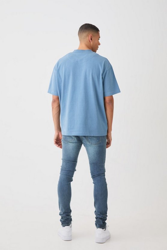 Oversize Jacquard T-Shirt