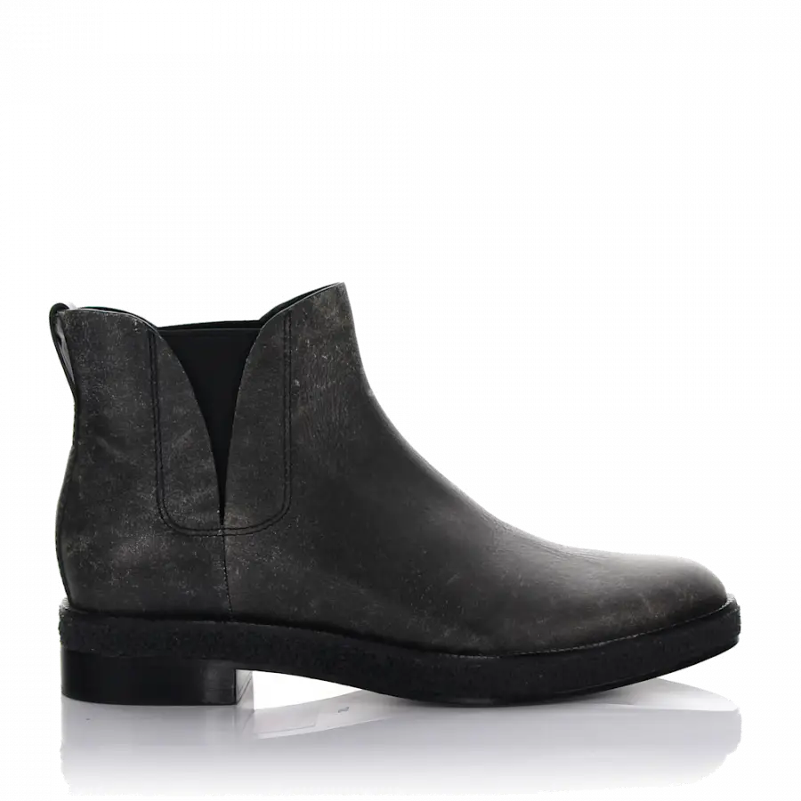 Alexander Wang - Chelsea Boots USED Kalbsleder - grau
