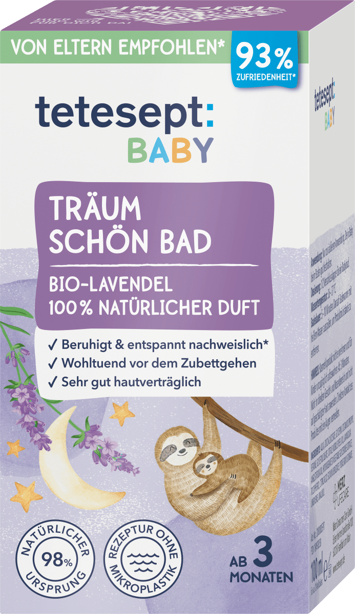 Baby Badezusatz Träum schön Bad, 100 ml