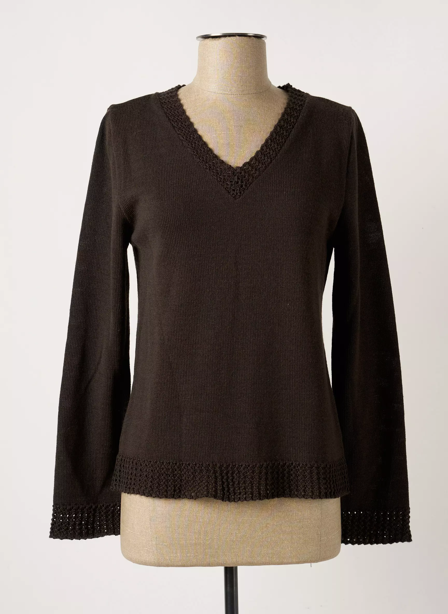 Lucchini Pulls Femme couleur gris