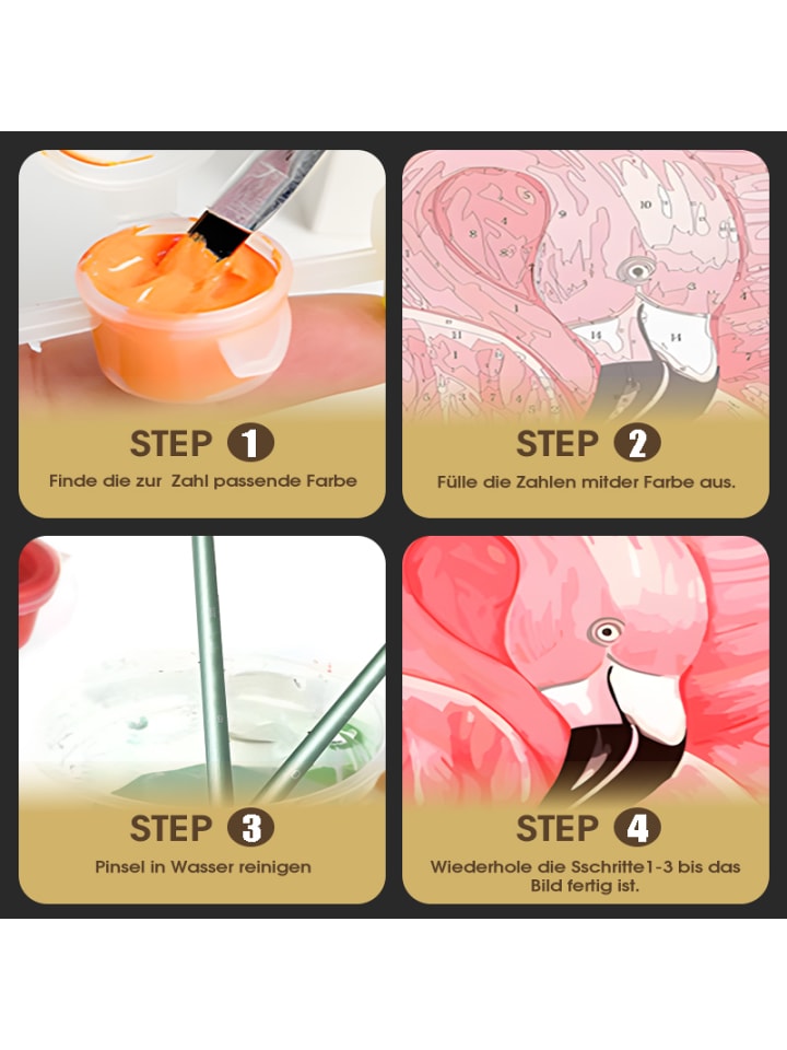 ARTNANAS DIY Malen nach Zahlen Set-