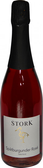 Spätburgunder Rosé Sekt brut - Weinhaus Stork