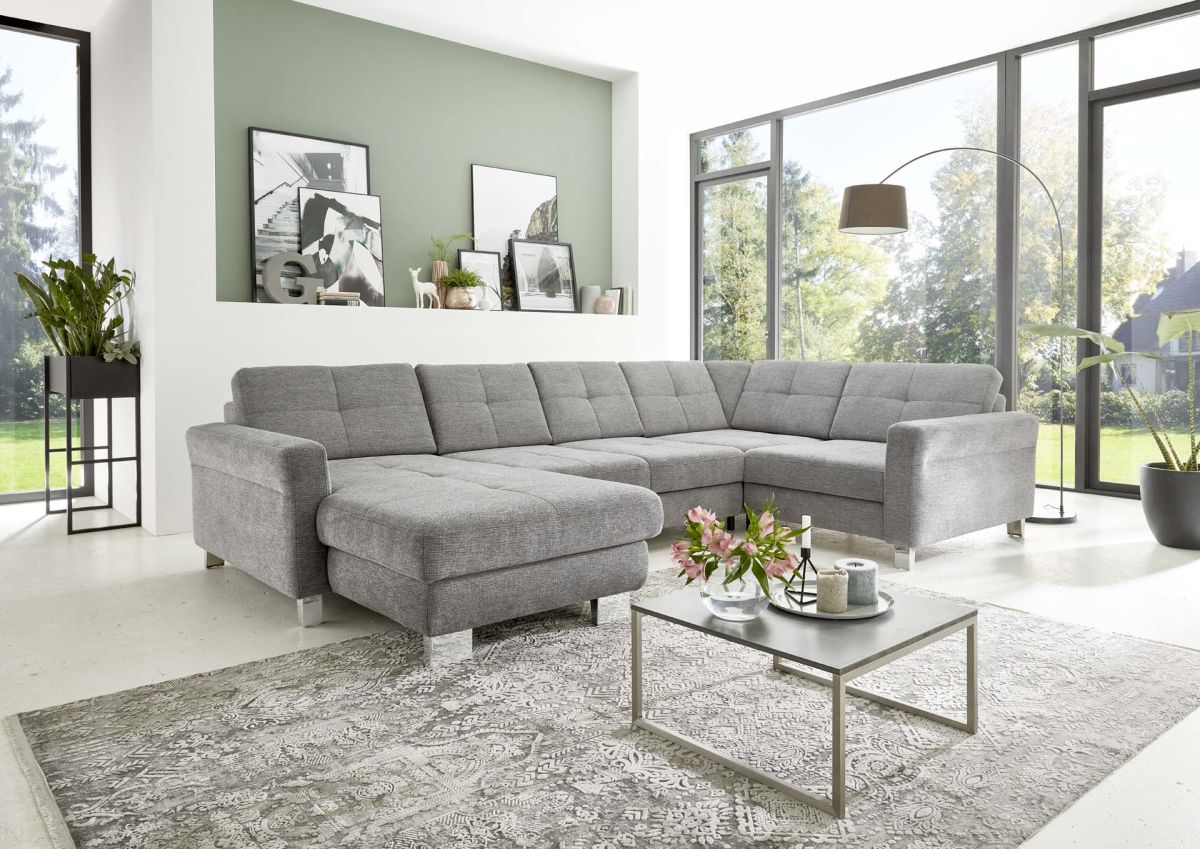 Modulmaster Polstergarnitur 1139 Grau