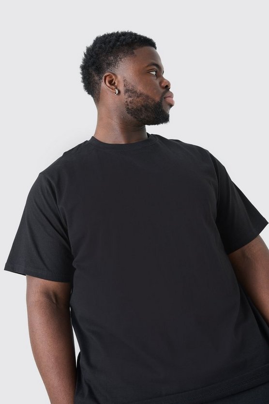 Plus 2er-Pack Basic T-Shirts