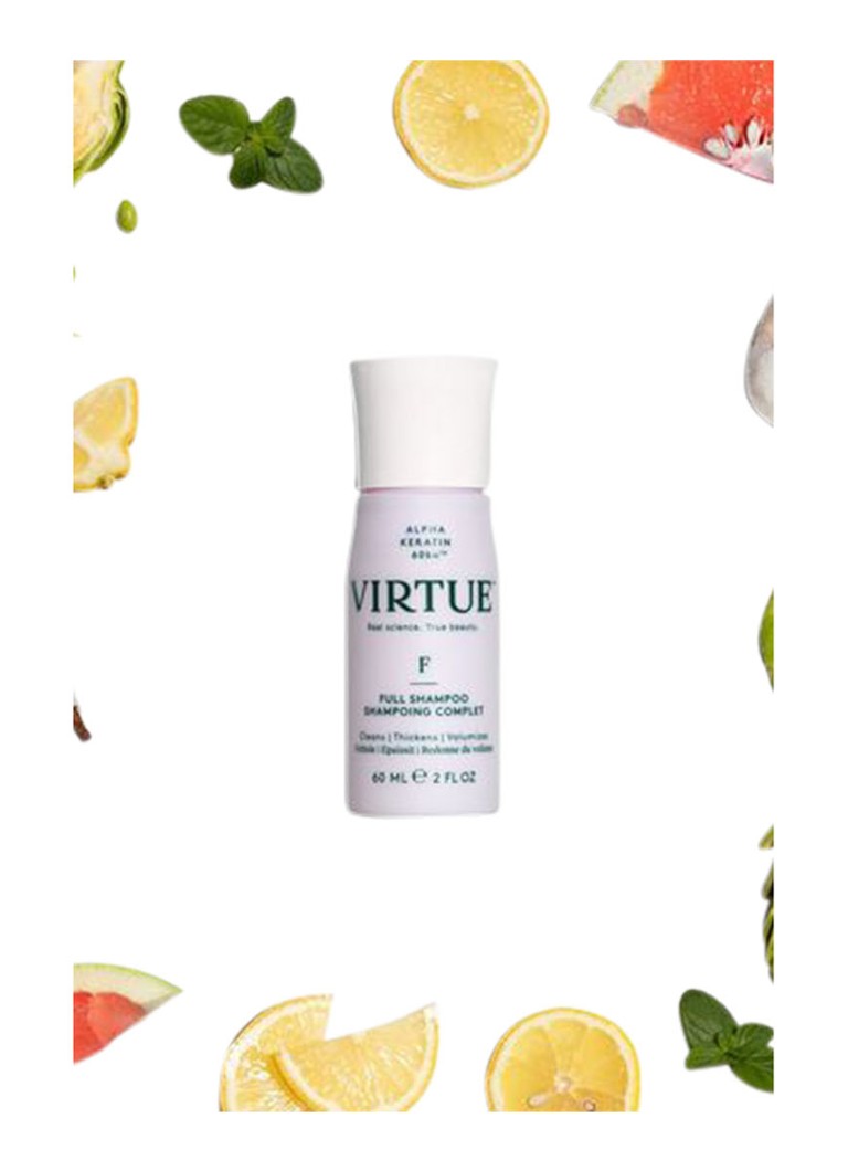 Virtue Mini Full Shampoo - ceļojuma izmēra apjoma šampūns