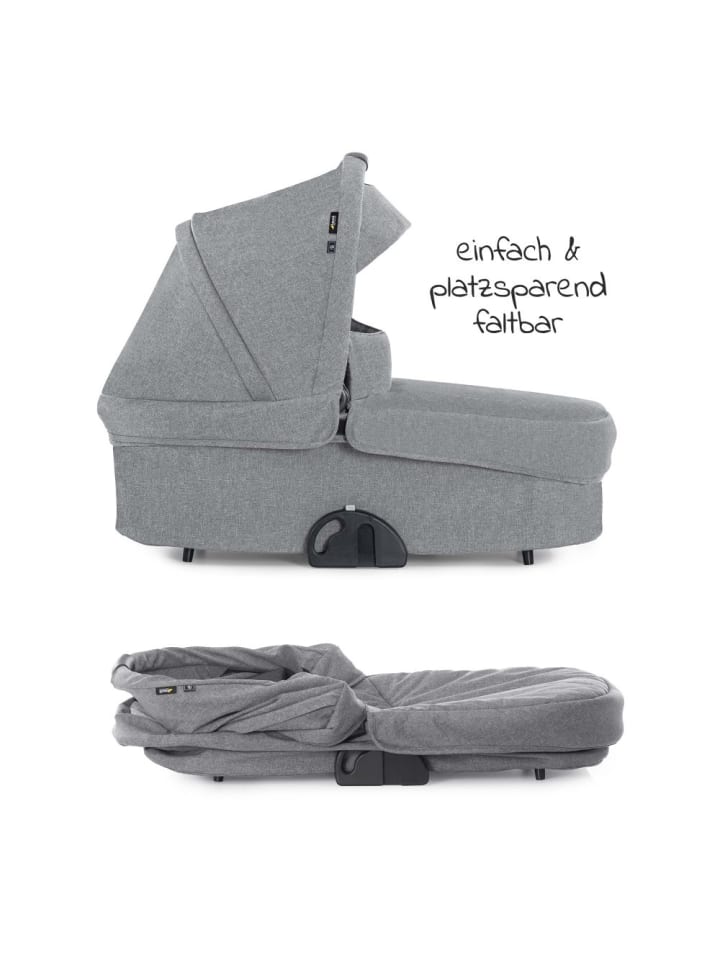 Hauck Babywanne für Buggy Colibri - Melange Grey in grau,schwarz günstig kaufen onesize